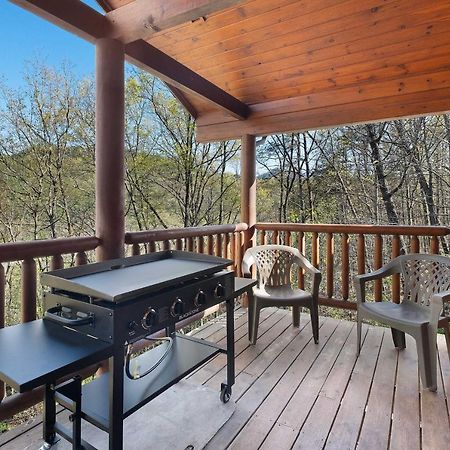 Private Smoky Mtn Log Home With 2 Decks And Hot Tub! Pigeon Forge Exteriör bild